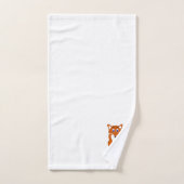 Renard Design Monogrammé (Serviette à main)