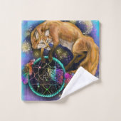 Renard DreamCatcher (Gant de toilette)