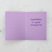 Renard et fleurs de bois Bonne carte de douche (Intérieur)