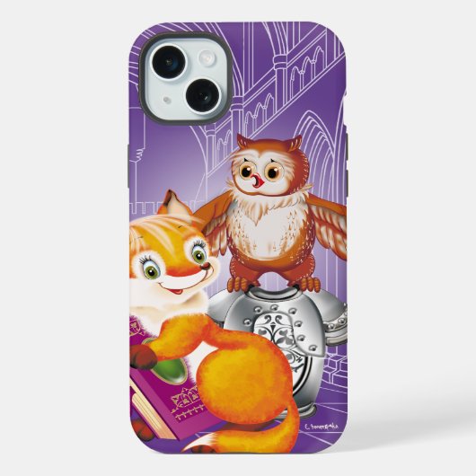 renard et hibou (Verso)