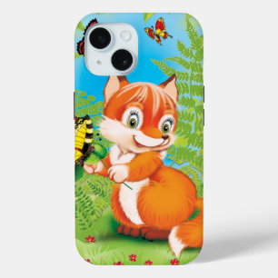 renard et papillon