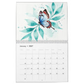 Renard et papillon Calendrier (Jan 2027)