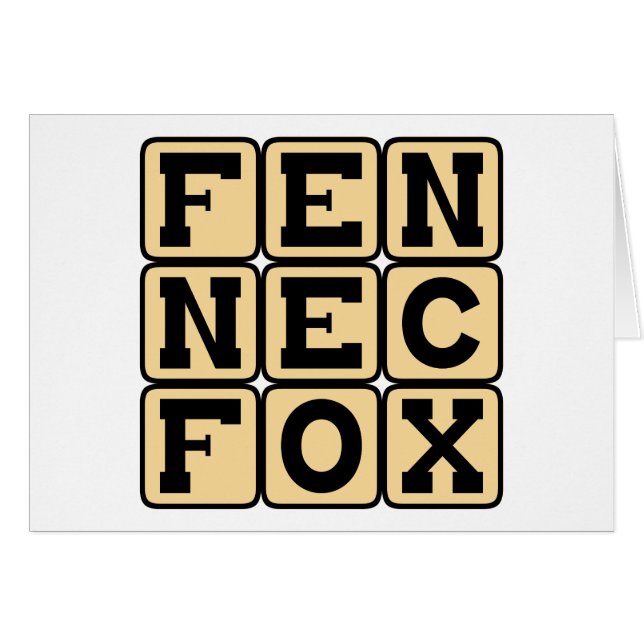 Renard Fennec, Petit Renard Nocturne (Devant horizontal)