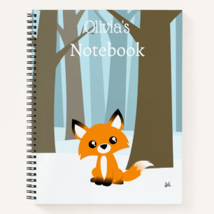 Renard Mignon dans le Cahier de Neige