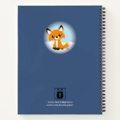 Renard Mignon dans le Cahier de Neige (Dos)