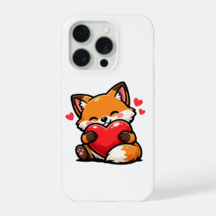 Renard Mignon Enlaçant un Cœur – Animal de l'Amour