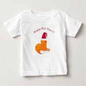 Renard New Year Custom Baby T-shirt (Devant)