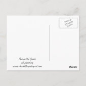 Renard rouge dans la carte postale d'art animal en (Dos)