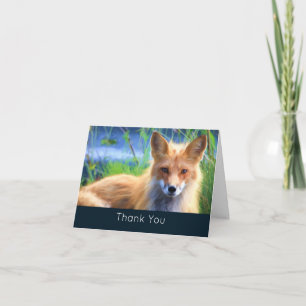 Renard rouge en herbe Pittoresque faune Merci