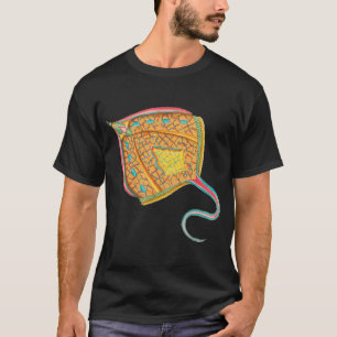 Renard Vintage Marine Kunst - Orange Ray T-shirt