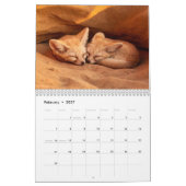 Renardeaux Calendrier 2027 (Feb 2027)