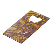 Renards d'automne sur chocolat brun (Devant Angle)