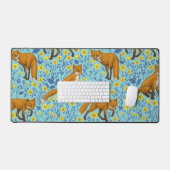 Renards et papillons sur le bleu de la piscine (Clavier et souris)