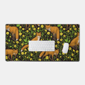 Renards et papillons sur le noir (Clavier et souris)