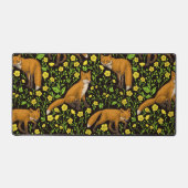 Renards et papillons sur le noir (Recto)