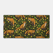 Renards et papillons sur le noir (Recto)