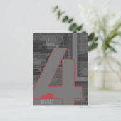 Renault 4L Briefkaart (Staand voorkant)