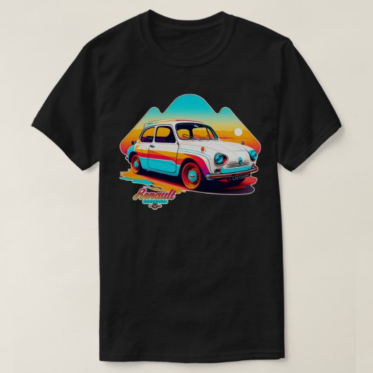Renault Dauphine T-shirt (Design voorkant)
