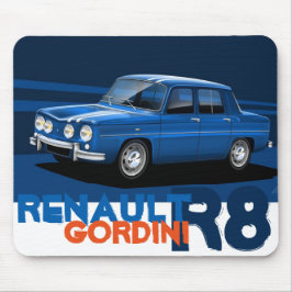 Renault R8 Gordini Mouse Mat Muismat