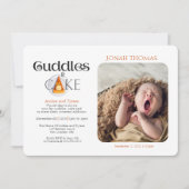 Rencontre avec bébé : invitation douceurs et gâtea (Devant)