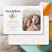 Rencontre avec bébé : invitation douceurs et gâtea