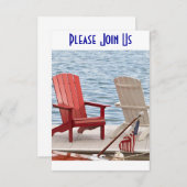 RENCONTRE AVEC DES AMIS INVITATION À LA FÊTE (Devant / Derrière)