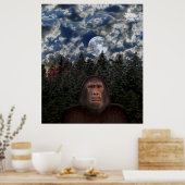 Rencontre Bigfoot - Redimensionnable Poster (Cuisine)