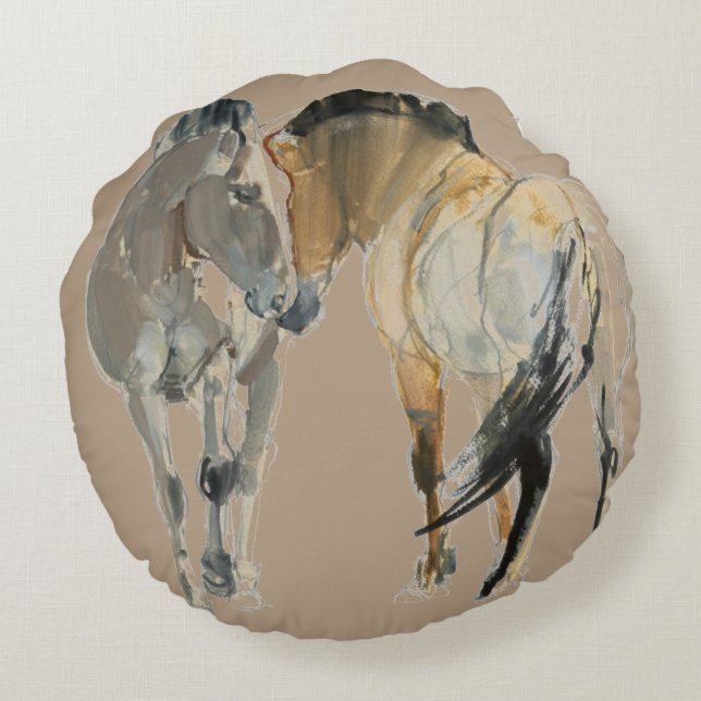 Rencontre Rond Kussen (Achterkant)