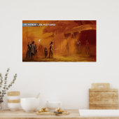 "Rencontrez et saluez" 36 x 20 Poster (Cuisine)