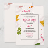 Rencontrez et saluez les invitations condo Coop (Devant / Derrière)