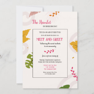 Rencontrez et saluez les invitations condo Coop