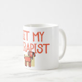 Rencontrez ma tasse en céramique de chien de (Devant droit)