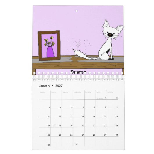 Rencontrez miaule le calendrier 2013 (Jan 2027)