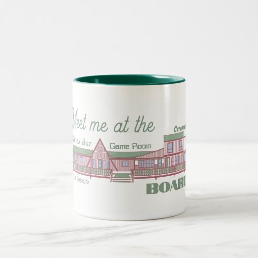 Rencontrez-moi au Boardwalk Mug (Centre)