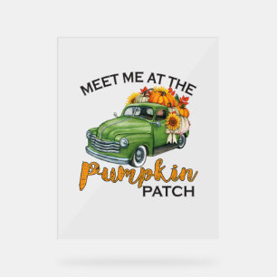 Rencontrez-Moi Au Citrouille Patch Pickup Automne