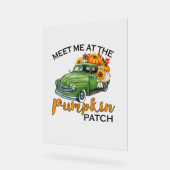 Rencontrez-Moi Au Citrouille Patch Pickup Automne  (Angle)