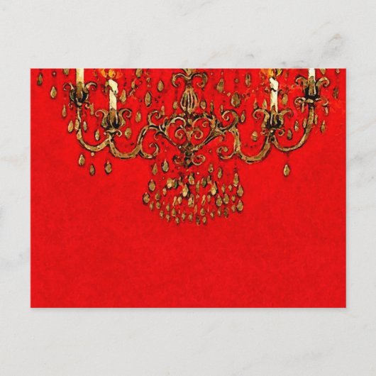 Rencontrez-moi sous le lustre ~ Carte postale (Devant)