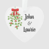 Rencontrez-moi sous le Noël romantique de Mistleto (dos)