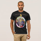 Rencontrez-moi sous le T-shirt Mistletoe (Devant entier)