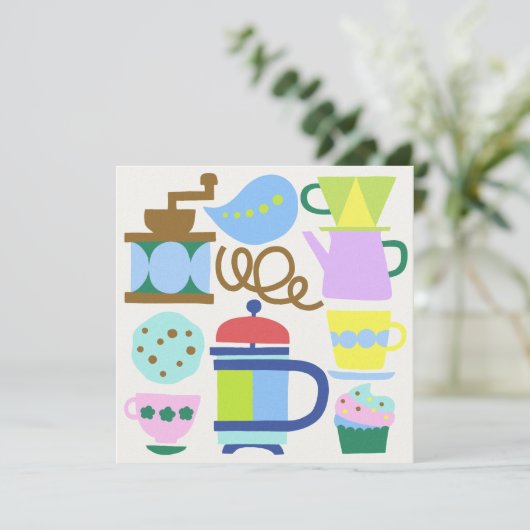 RENCONTRONS-NOUS POUR LA CARTE À NOTATION PLATE-CA (Debout devant)