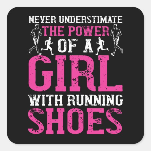 Rend - nooit onderschat kampioen vierkante sticker (Voorkant)