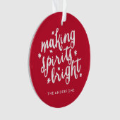 Rendant des spiritueux lumineux (devant)