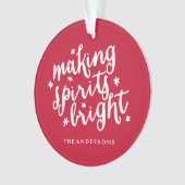 Rendant des spiritueux lumineux (devant)