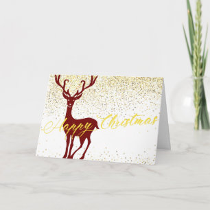 RENDEREN SPARKEL Kerstkaart Bedankkaart