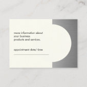 Rendez-vous à l'accent argenté métallique (hors ja (Dos)