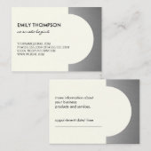 Rendez-vous à l'accent argenté métallique (hors ja (Devant / Derrière)