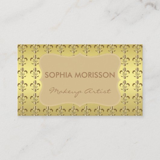 Rendez-vous Artiste maquillage Fleur-de-lis Monogr (Devant)