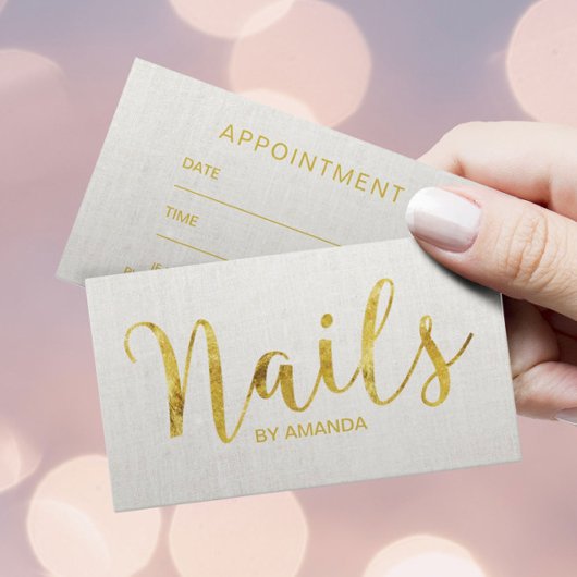 Rendez-vous au Manicuriste du Salon à ongles Gold