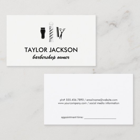 Rendez-vous au pôle en coiffure (Devant / Derrière)