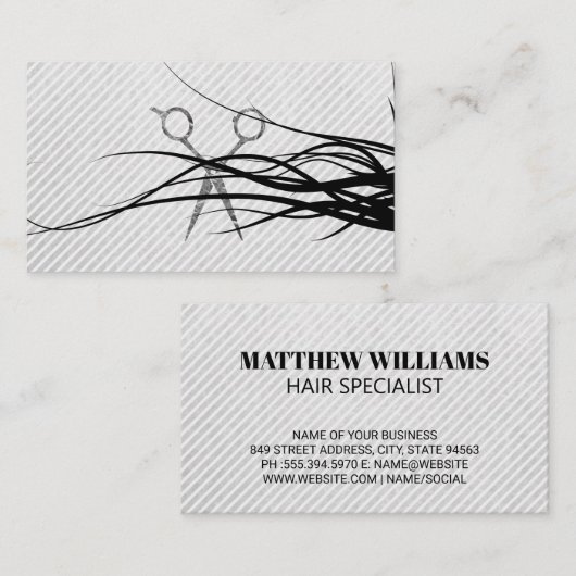 Rendez-vous avec des ciseaux à cheveux (Devant / Derrière)